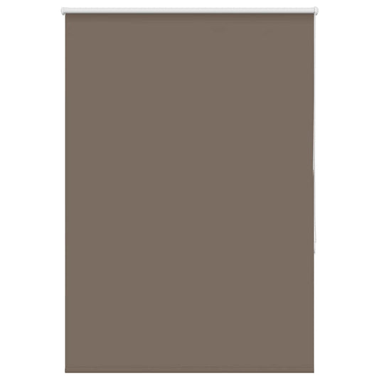 Roller Blind Blackout Coffee 115x130 cm Fabric Width 110.7 cm