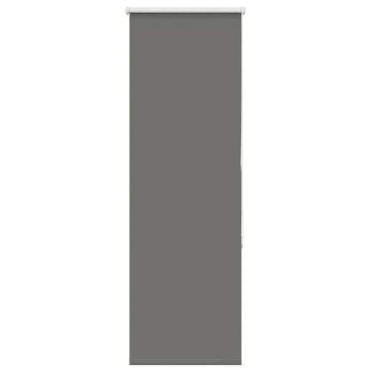 Roller Blind Blackout Grey 55x130 cm Fabric Width 50.7 cm