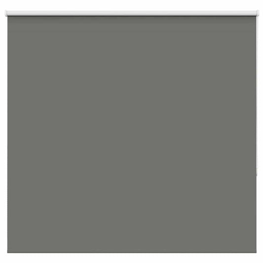 Roller Blind Blackout Grey 160x130 cm Fabric Width 156.6 cm Polyester