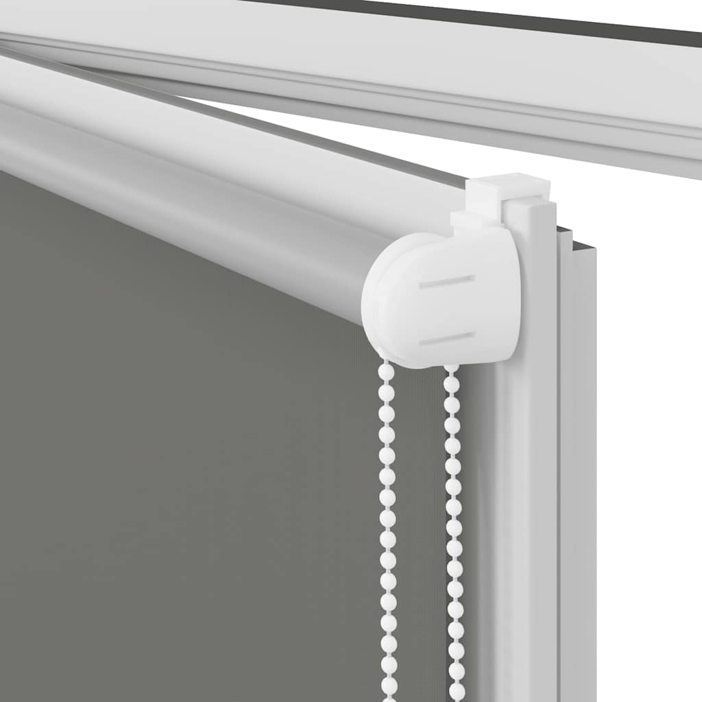 Roller Blind Blackout Grey 40x230 cm Fabric Width 35.7 cm Polyester