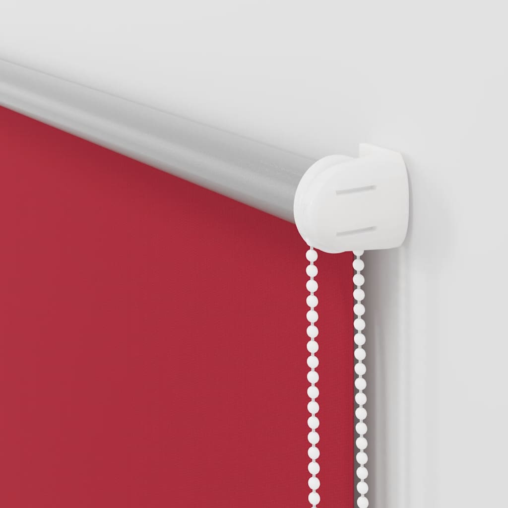 Roller Blind Blackout Red 105x210 cm Fabric Width 100.7 cm Polyester