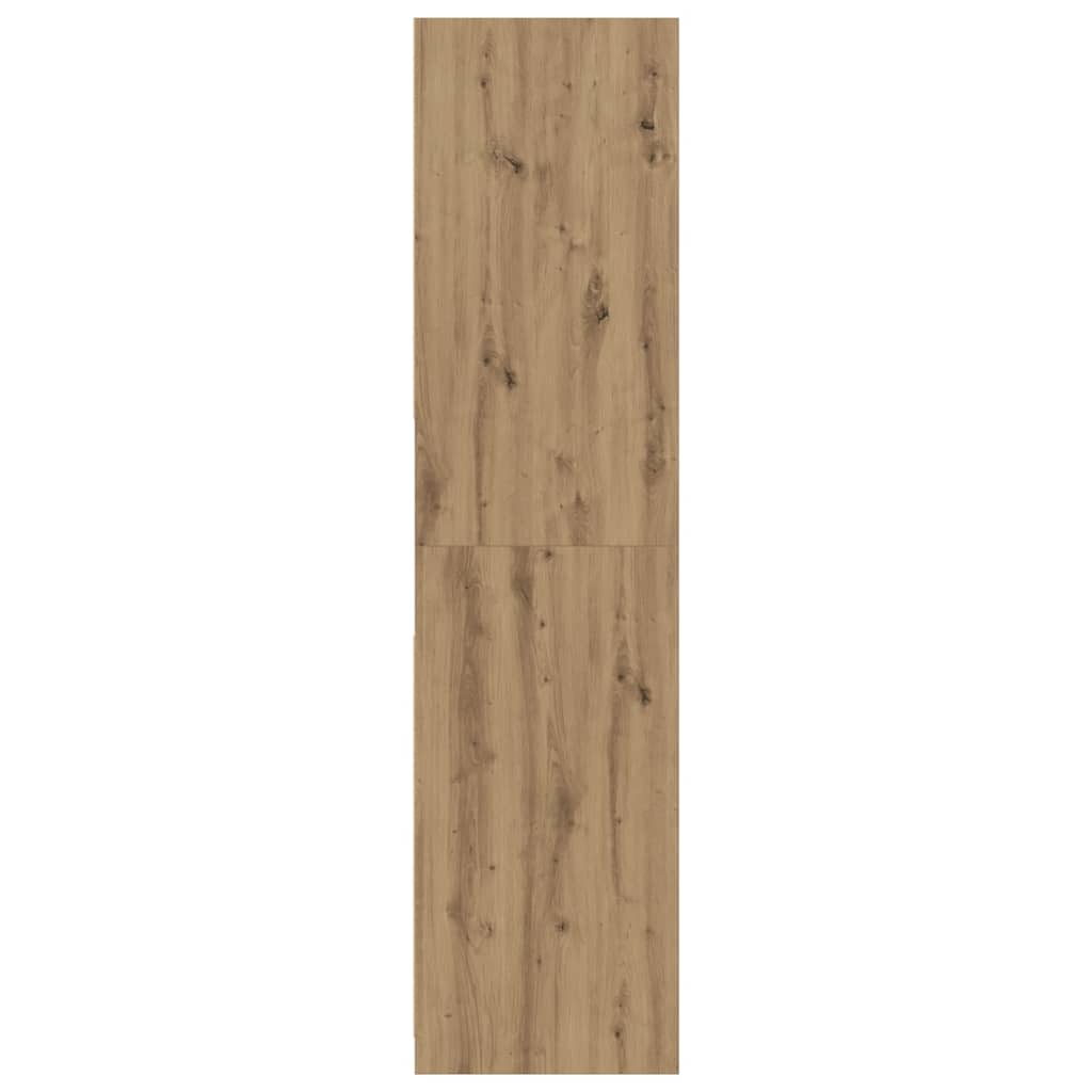 Wardrobe Artisian Oak 80x50x200 cm Engineered Wood