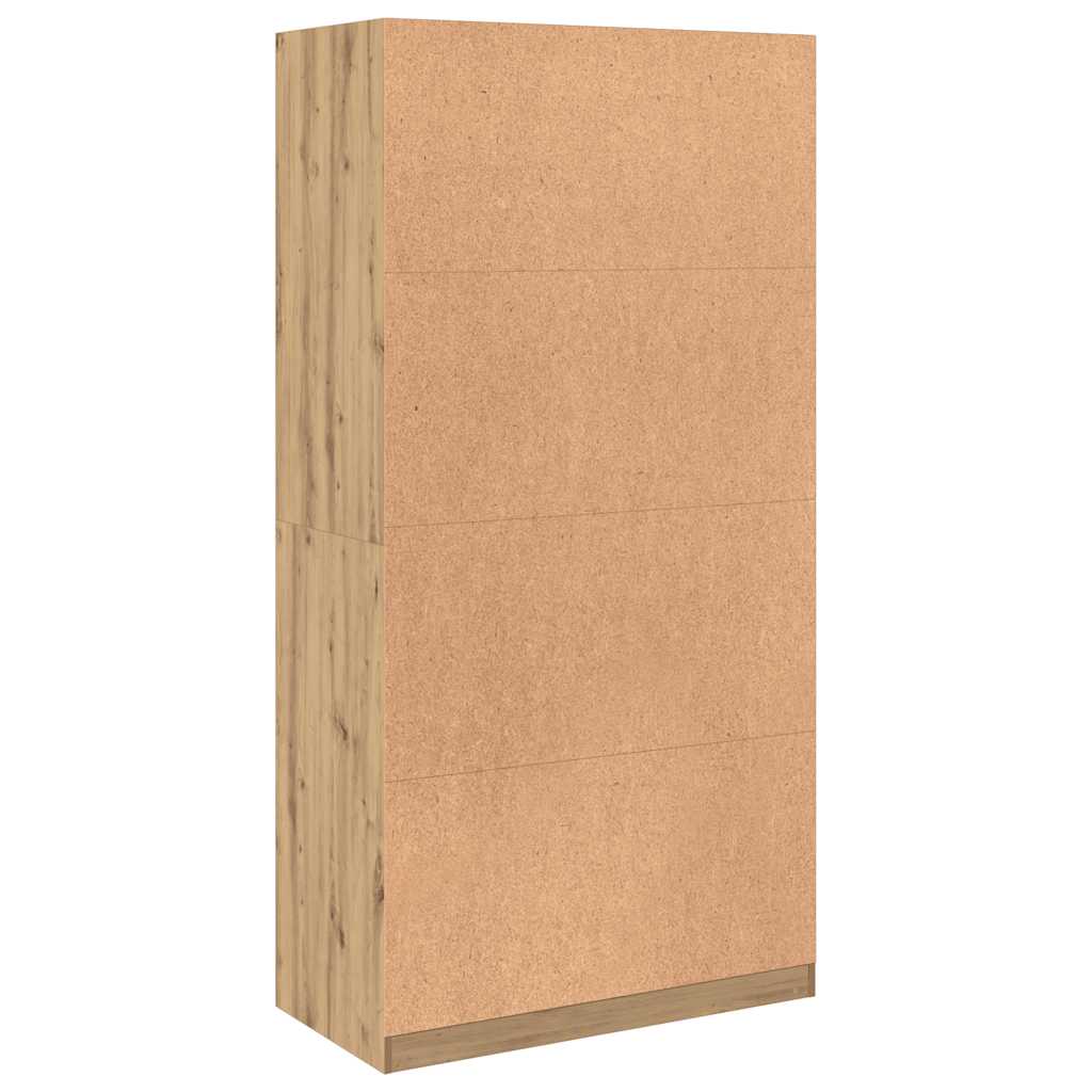 Wardrobe Artisian Oak 100x50x200 cm Engineered Wood