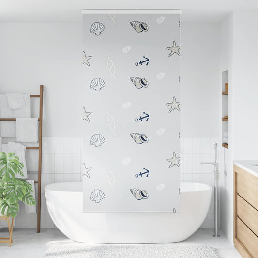 Shower Roller Blind with Cassette 90x240 cm Fabric Width 86 cm