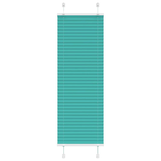 Pleated Blind Petrol Green 50x150 cm Fabric Width 49,4 cm Polyester