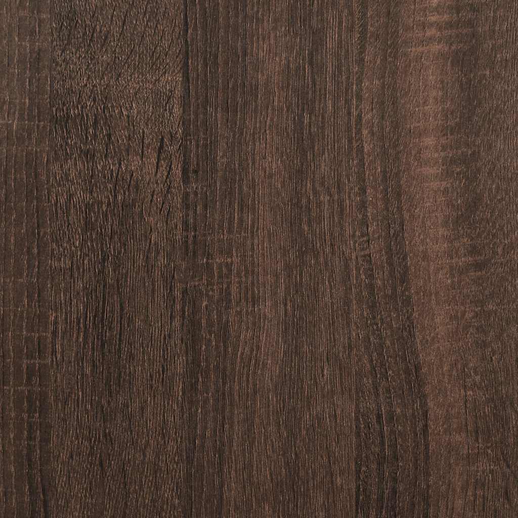 Wall Shelves 2 pcs Brown Oak 50x12x50 cm Engineered Wood