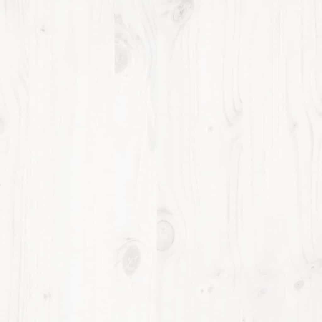 Bed Frame without Mattress White 160x200 cm Solid Wood Pine
