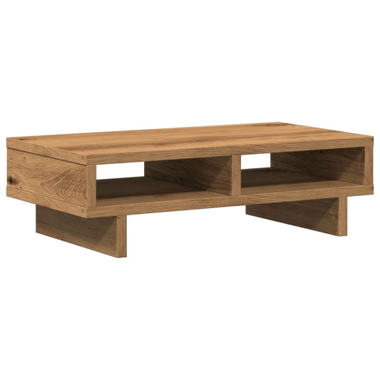 Monitor Stand Artisian Oak 50x27x15 cm Engineered Wood