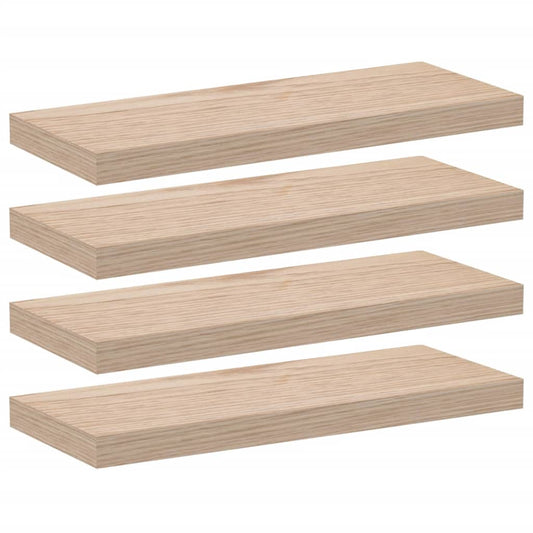 Floating Shelves 4 pcs 60x23.5x4 cm Engineered Wood