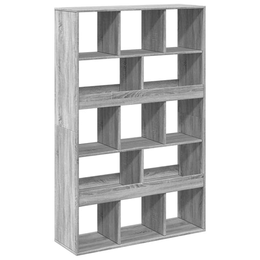 Room Divider Grey Sonoma 100x33x156,5 cm Engineered Wood
