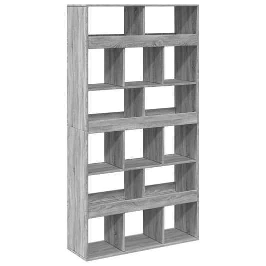 Room Divider Grey Sonoma 100x33x187,5 cm Engineered Wood