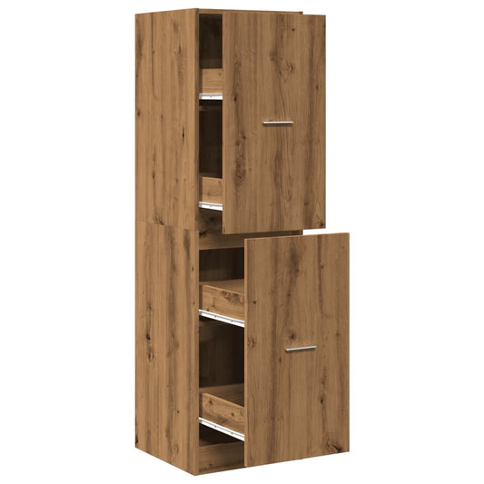 Apothecary Cabinet Artisian Oak 40x41x144,5 cm Engineered Wood