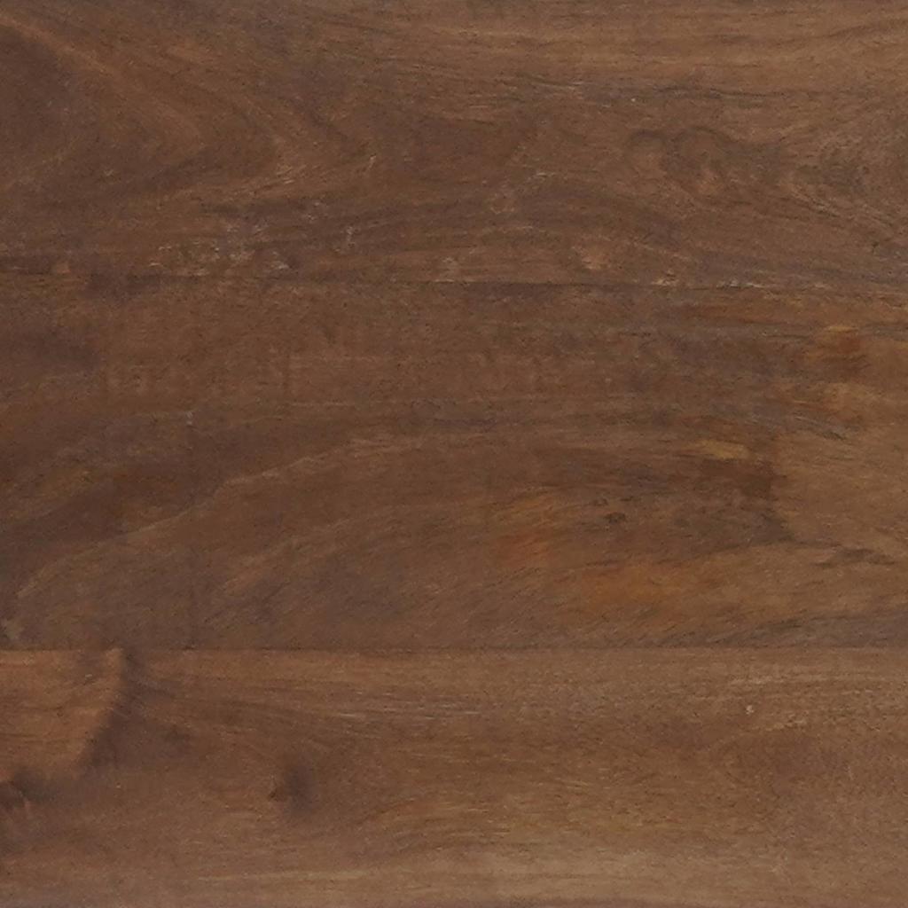Sideboard Set 2 pcs Walnut 120 x 33 x 75 cm Solid Mango Wood