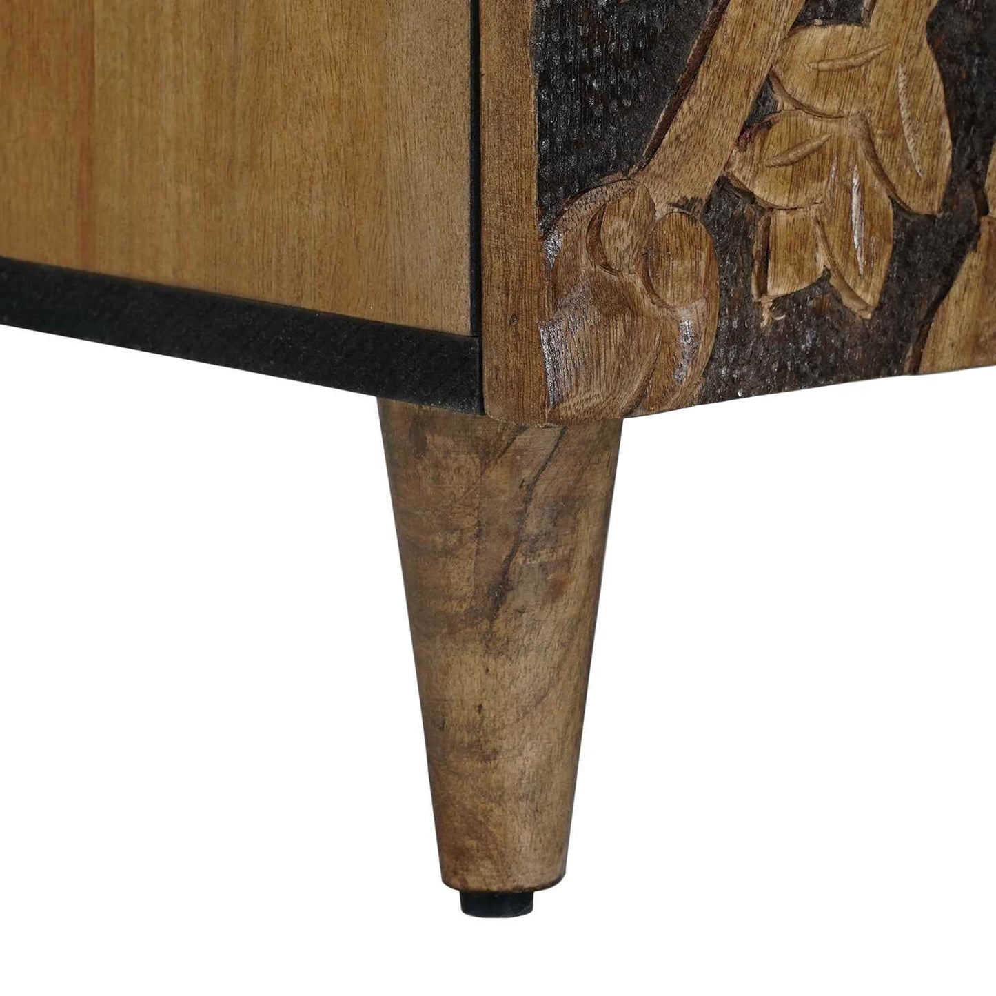 Bathroom Furniture Set 3 pcs Brown Solid Mango Wood