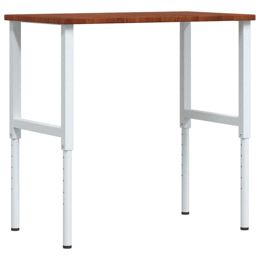 Workbench Dark Brown 100x60x(71.5-98) cm Rectangular