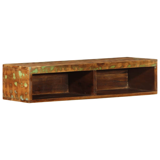 Wall-mounted TV Cabinet 80x30x19 cm Solid Wood Reclaimed
