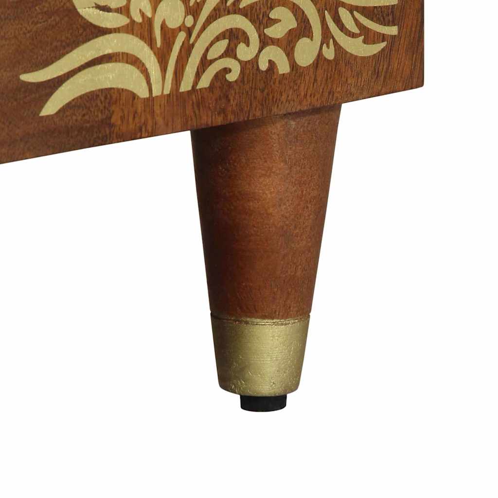 Bathroom Furniture Set 2 pcs Honey brown 62 x 33 x 58 cm