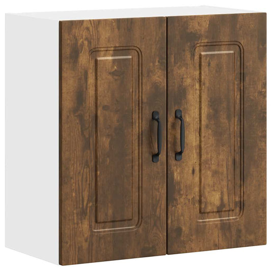 Kitchen Wall Cabinet Kalmar Smoked Oak Engineered Wood