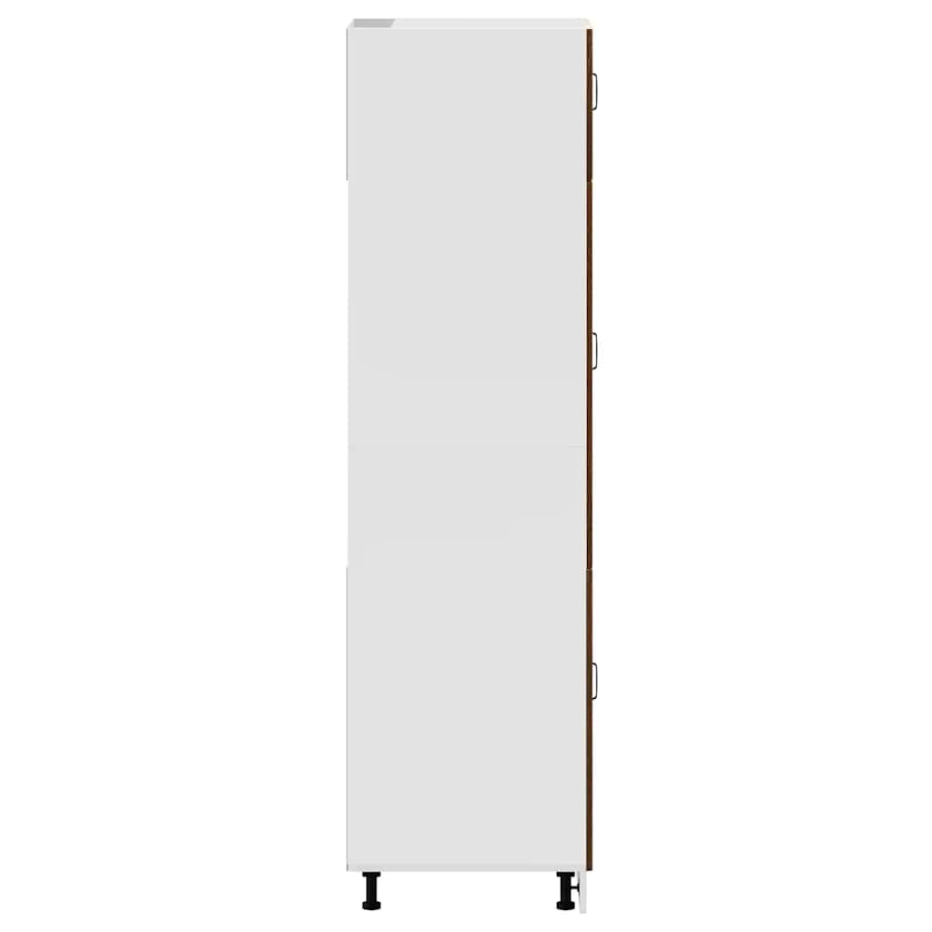 Kitchen Cupboard Kalmar Brown Oak Engineered Wood