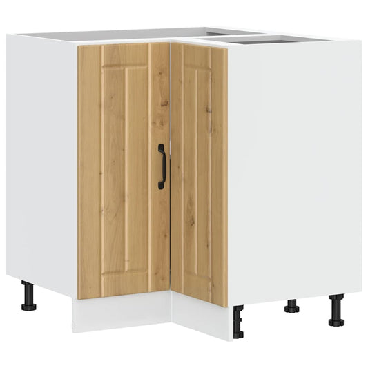 Kitchen Corner Base Cabinet Lucca Artisan Oak Engineered Wood