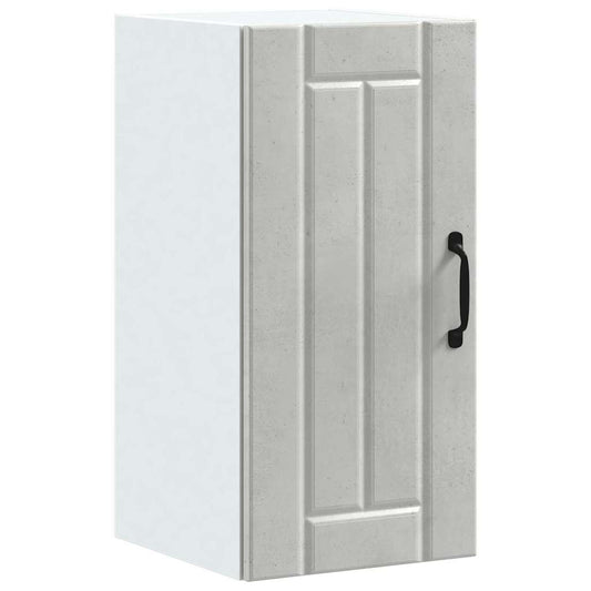 Kitchen Wall Cabinet Lucca Concrete Grey Engineered Wood