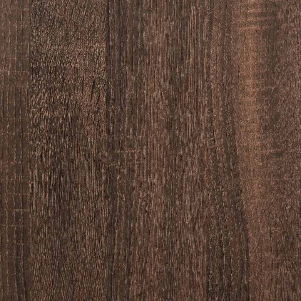 Kitchen Wall Cabinet Lucca Brown Oak Engineered Wood