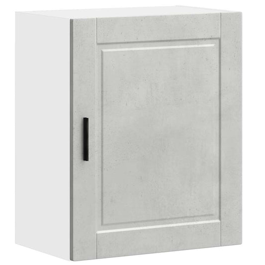 Kitchen Wall Cabinet Porto Concrete Grey Engineered Wood
