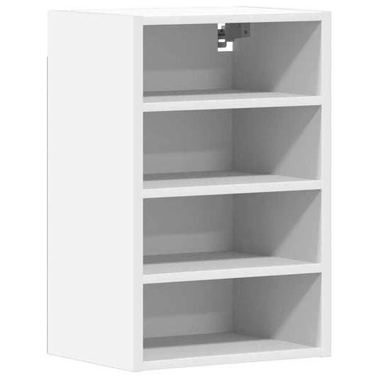 Hanging Cabinet Riga White 40x29.5x60 cm Engineered Wood
