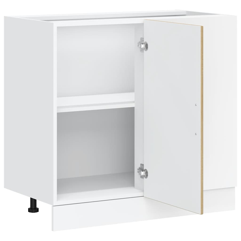 Kitchen Base Cabinet Lyon Sonoma Oak Engineered Wood