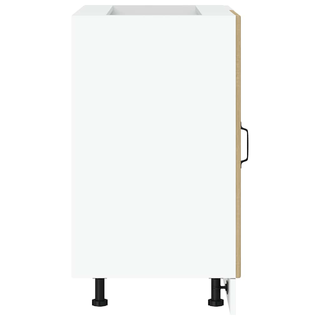 Kitchen Base Cabinet Lyon Sonoma Oak Engineered Wood