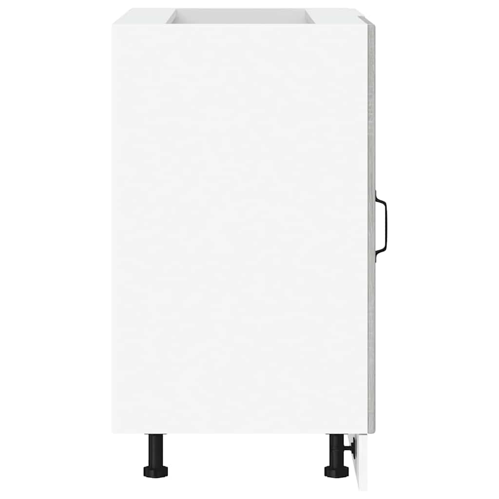 Kitchen Base Cabinet Lyon Grey Sonoma Engineered Wood