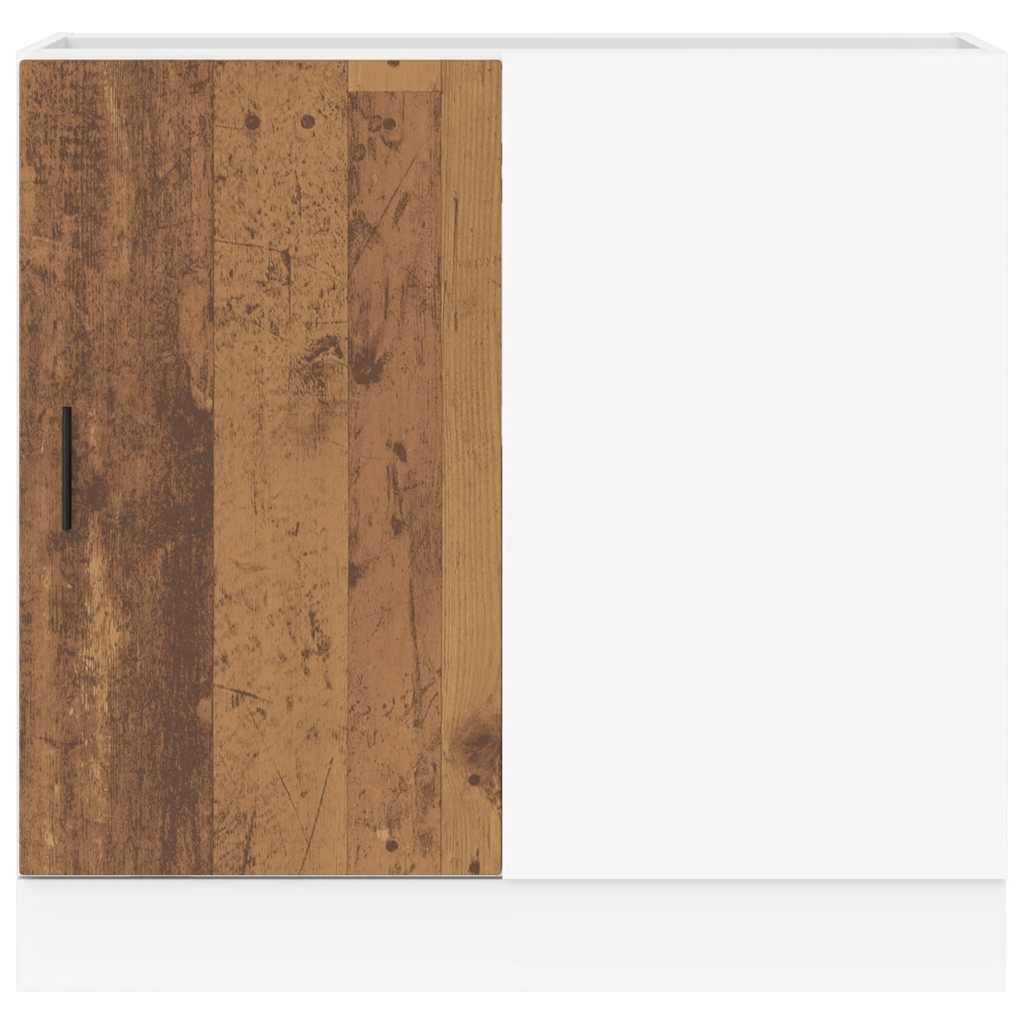 Kitchen Base Cabinet Lyon Old Wood Engineered Wood