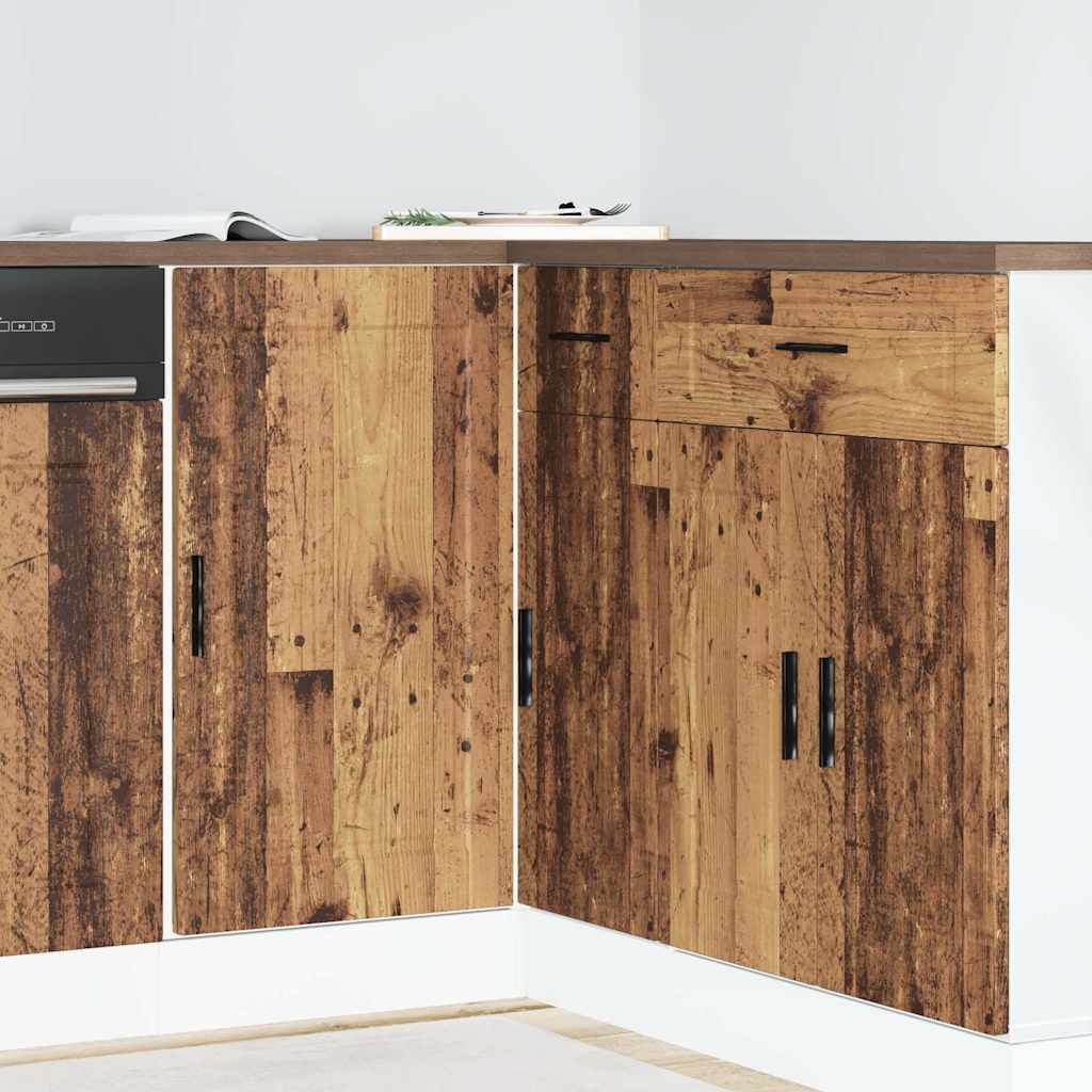 Kitchen Base Cabinet Porto Old Wood Engineered Wood