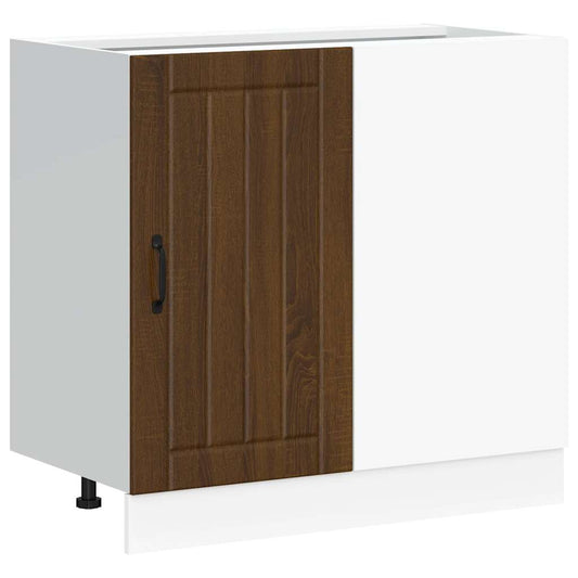 Kitchen Base Cabinet Lucca Brown Oak Engineered Wood