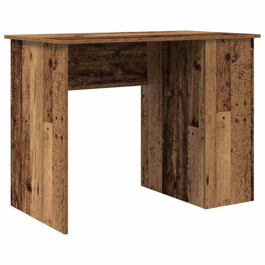Desk Old Wood 100x55x75 cm Engineered Wood