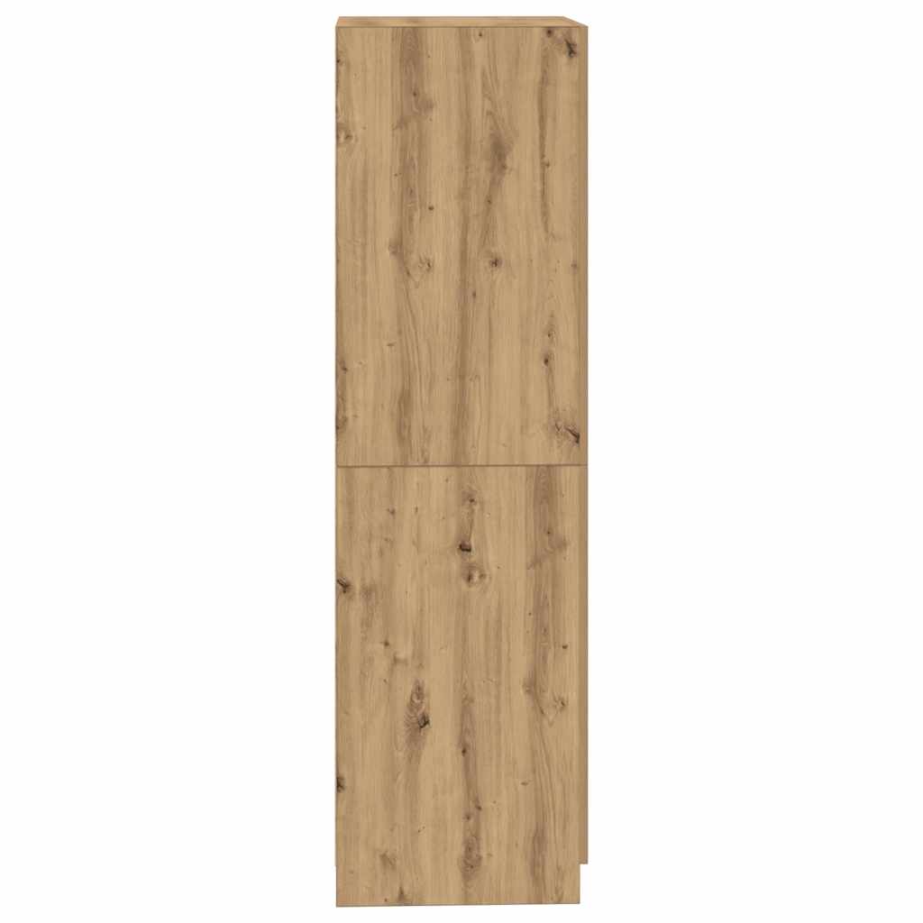 Wardrobe Artisan Oak 90x52x200 cm Engineered Wood