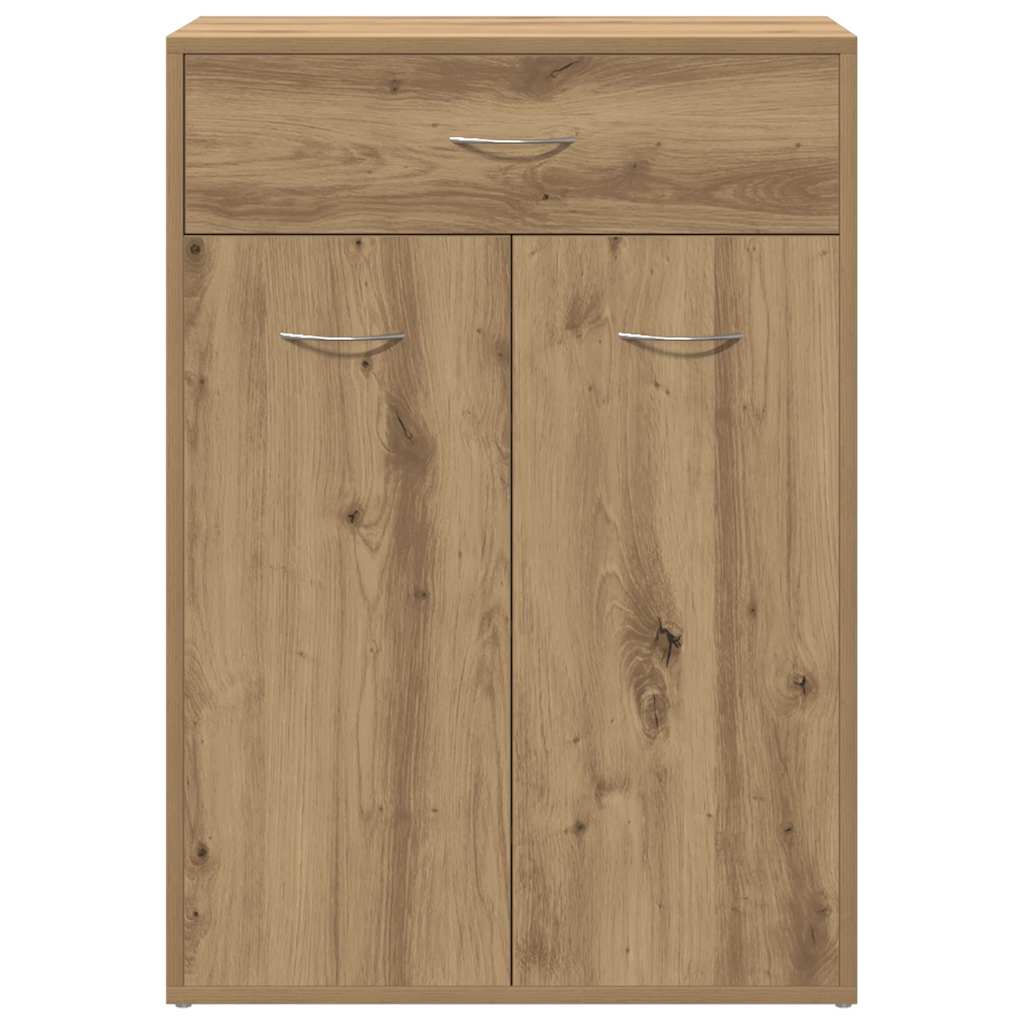 Shoe Cabinet Artisan Oak 60x35x84 cm Engineered Wood
