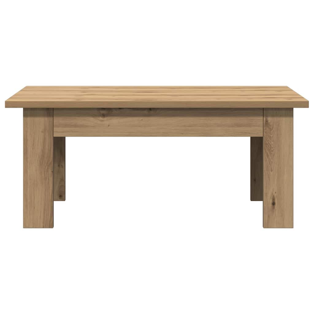 Coffee Table Artisan Oak 100x60x42 cm Engineered Wood
