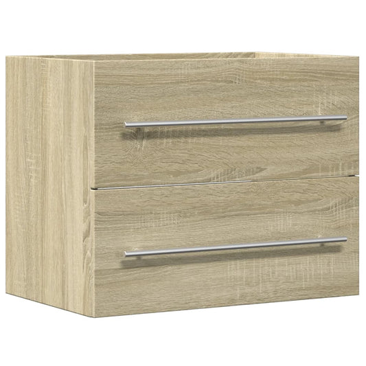 Sink Cabinet Sonoma Oak 60x38,5x48 cm Engineered Wood