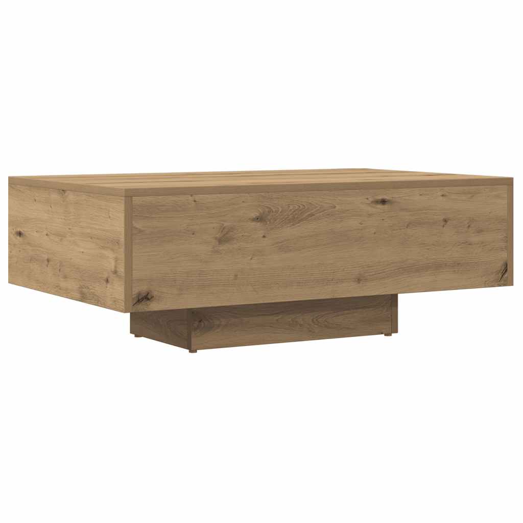 Coffee Table Artisan Oak 85x55x31 cm Engineered Wood