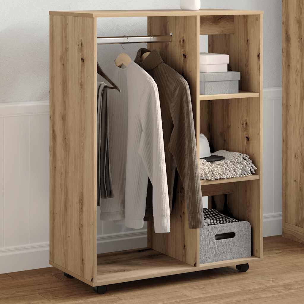Wardrobe Artisan Oak 80x40x110 cm Engineered Wood