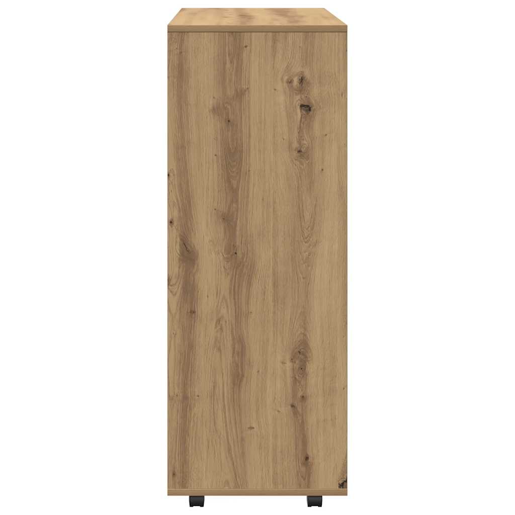 Wardrobe Artisan Oak 80x40x110 cm Engineered Wood