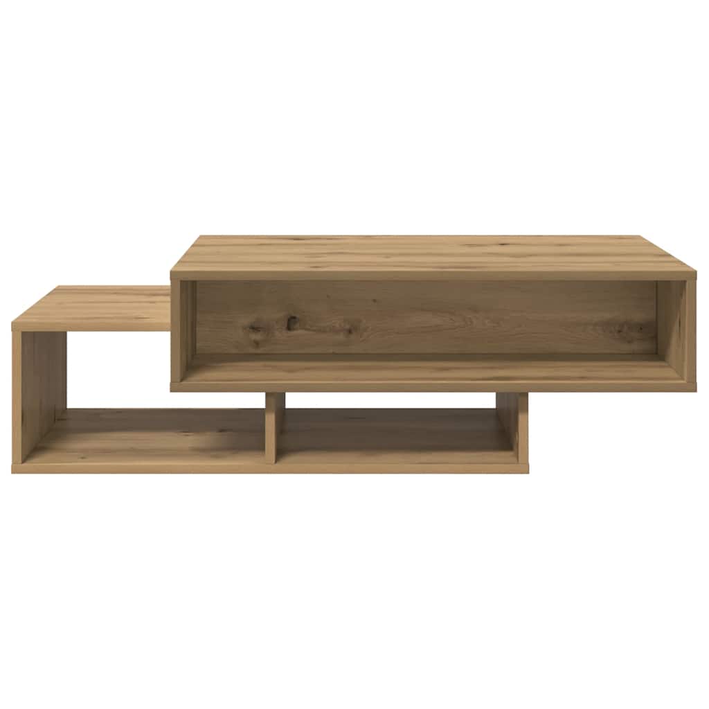 Coffee Table Artisan Oak 105x55x32 cm Engineered Wood