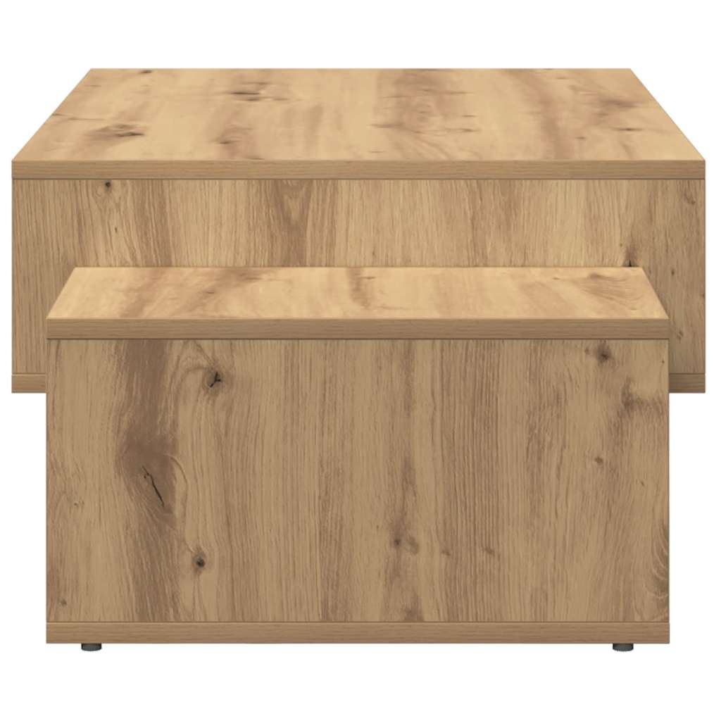 Coffee Table Artisan Oak 105x55x32 cm Engineered Wood