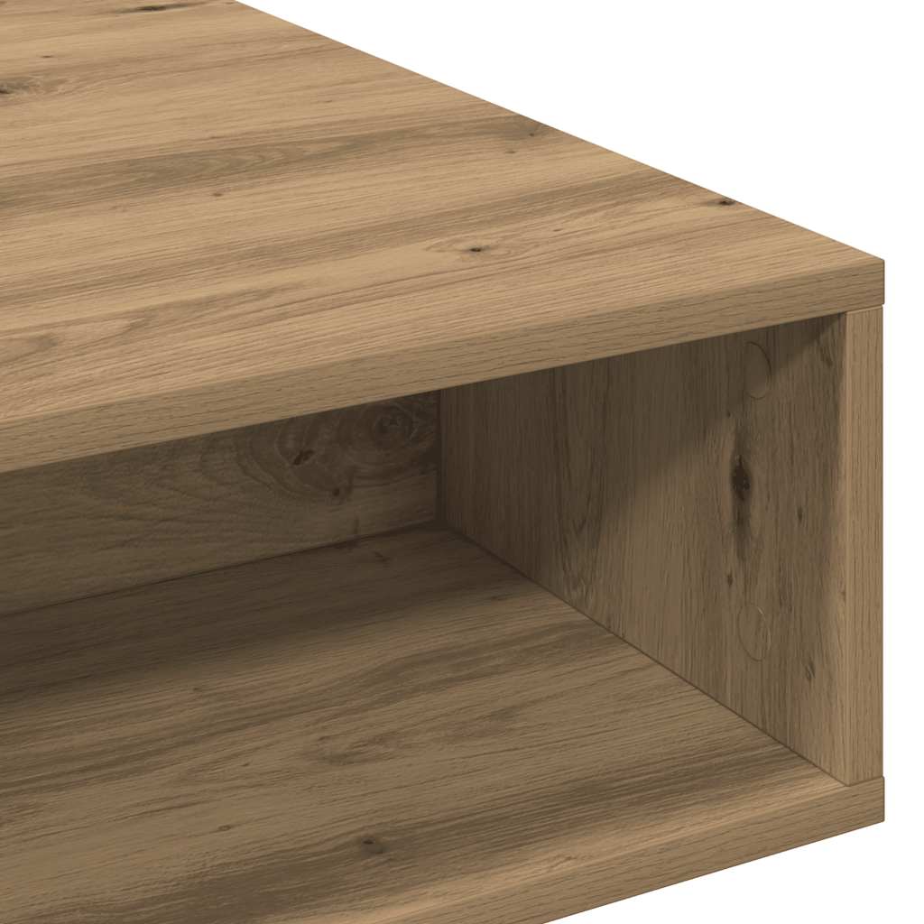 Coffee Table Artisan Oak 105x55x32 cm Engineered Wood