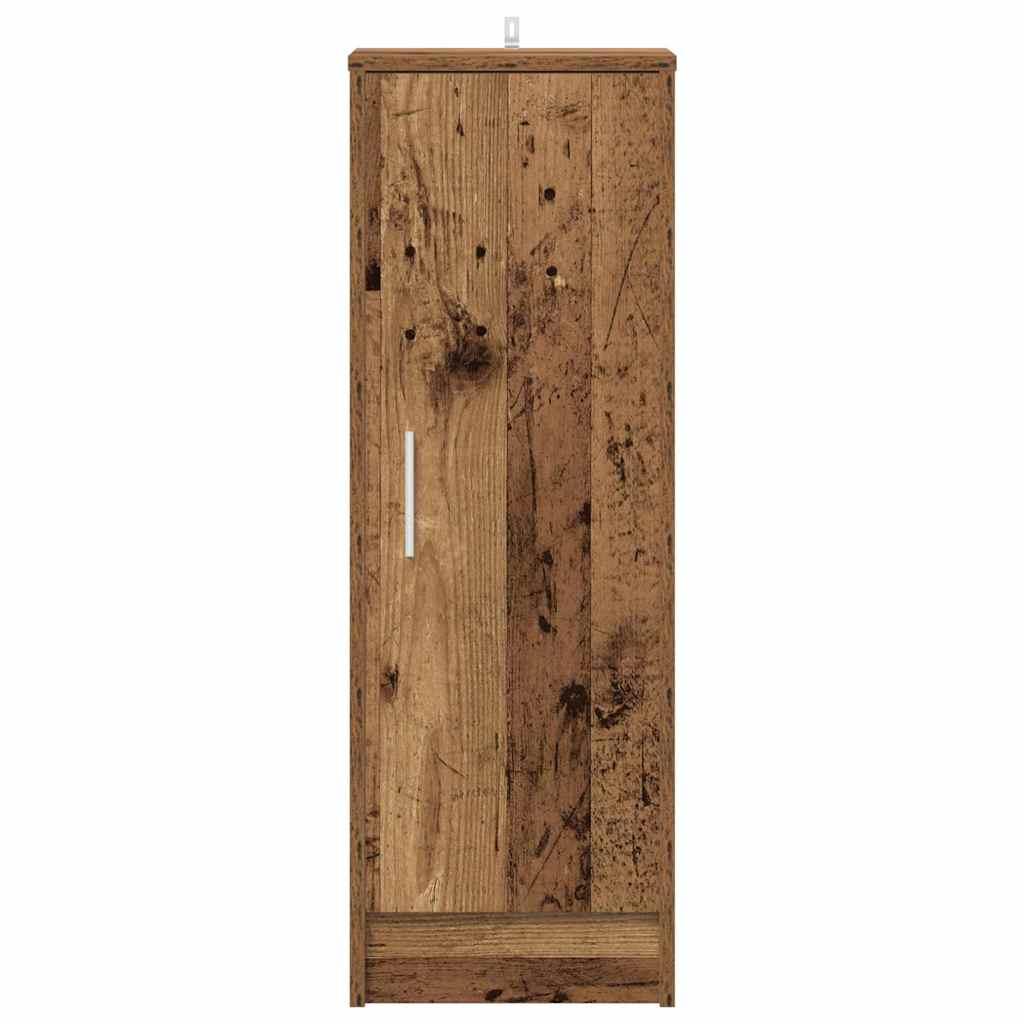Shoe Cabinet Artisan Oak 32x35x92 cm Engineered Wood