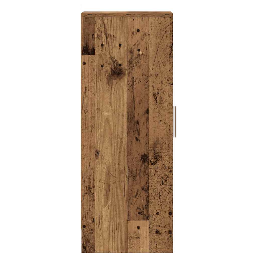 Shoe Cabinet Artisan Oak 32x35x92 cm Engineered Wood