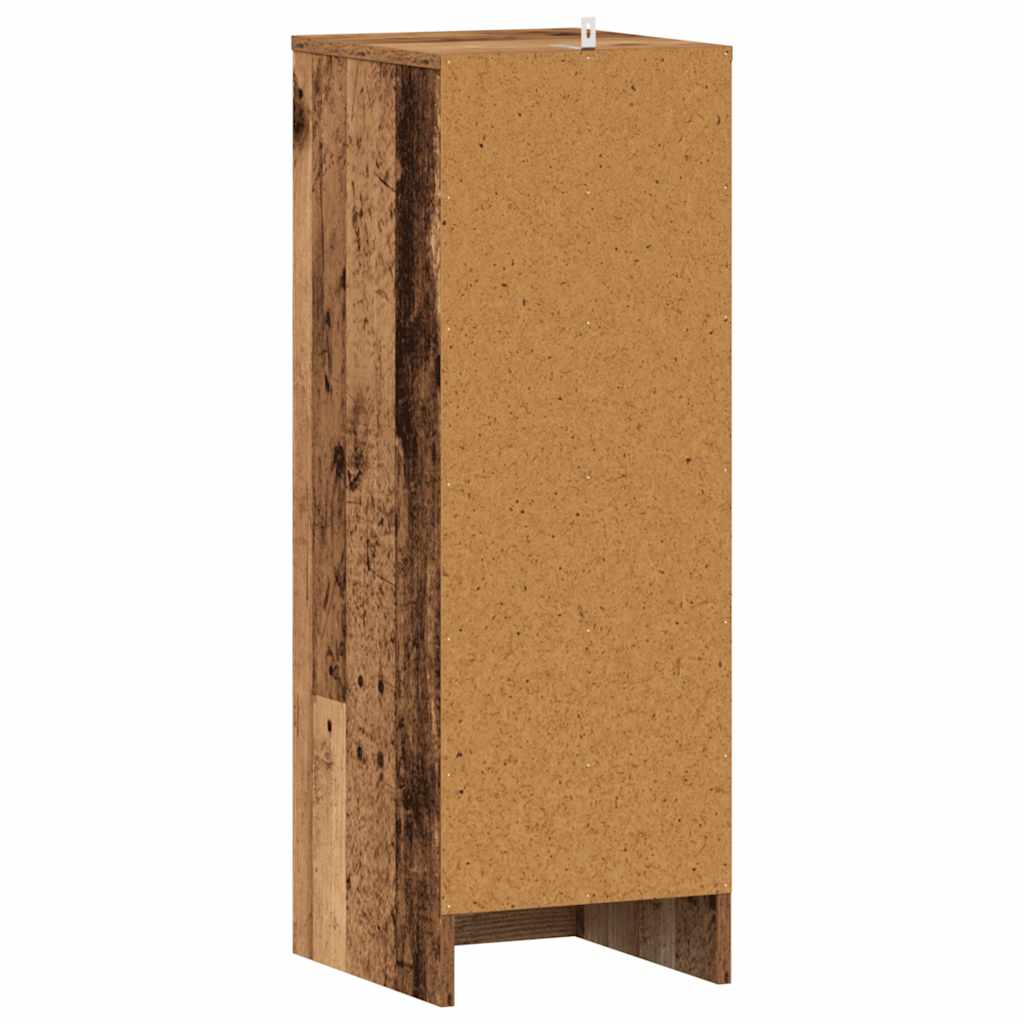 Shoe Cabinet Artisan Oak 32x35x92 cm Engineered Wood