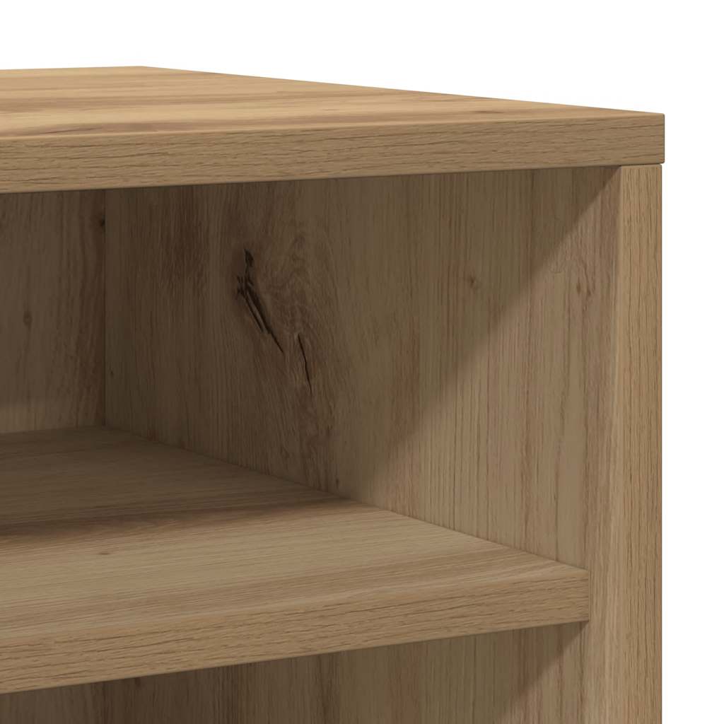 Shoe Cabinet Artisan Oak 32x35x70 cm Engineered Wood