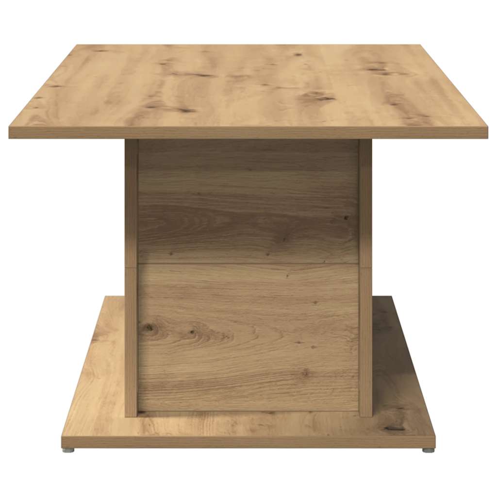 Coffee Table Artisan Oak 102x55.5x40 cm Engineered Wood